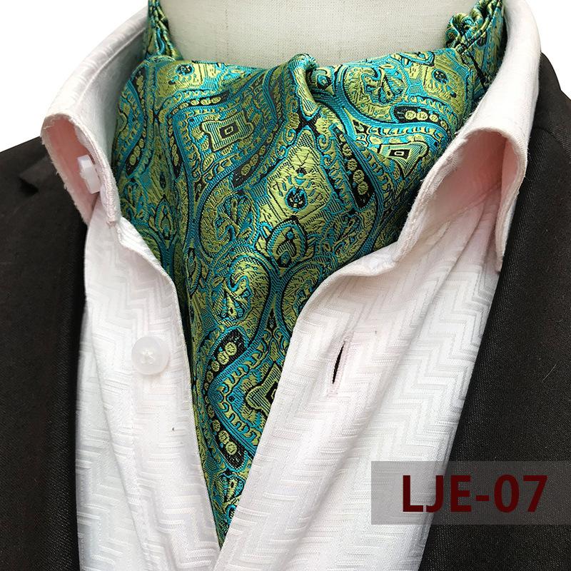 Tie Fashion Large Pattern Scarf Tie Men'S Scarf