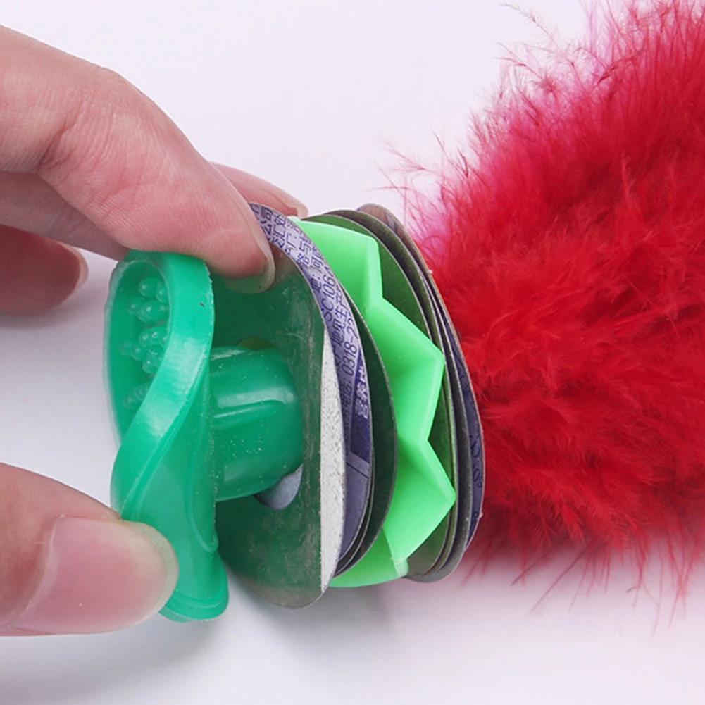 1/8pcs 20cm Feather Jianzi Colorful Feathers Shuttlecock Portable Foot Kick Handwheel Feather Shuttlecock Fitness Entertainment