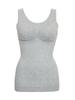 Tank Top with Shapewear Cotton Blend Bra Easy for Bra Large Cotton [Andijur] Cups, [Anri Sugihara's Bust-Up Cami] Women, Non-Wired, Stomach, Top,