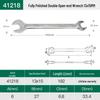 SATA Double-Headed Open-End Spanner Set: 8/10/12/14/17/19/22mm Fixed Forked Wrench