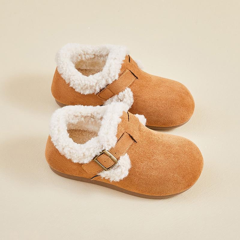 Women's cold-proof warm padded snow boots thick-soled high anti-skid wear outdoor leisure sports a stirrup cotton boots