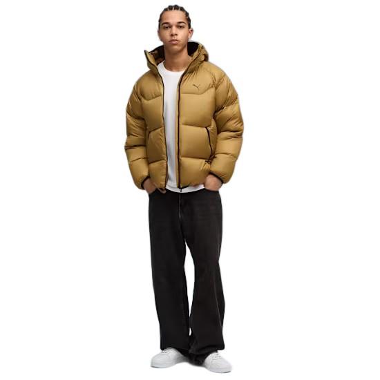 Puma Hooded Down Puffer Men' Down Jacket Brown 68838269 R