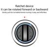 1/4 3/8 1/2 Drive Palm Ratchet Wrench Set Reversible Ratcheting Finger Socket Driver Stubby Thumbwheel Ratchet For Tight Spaces