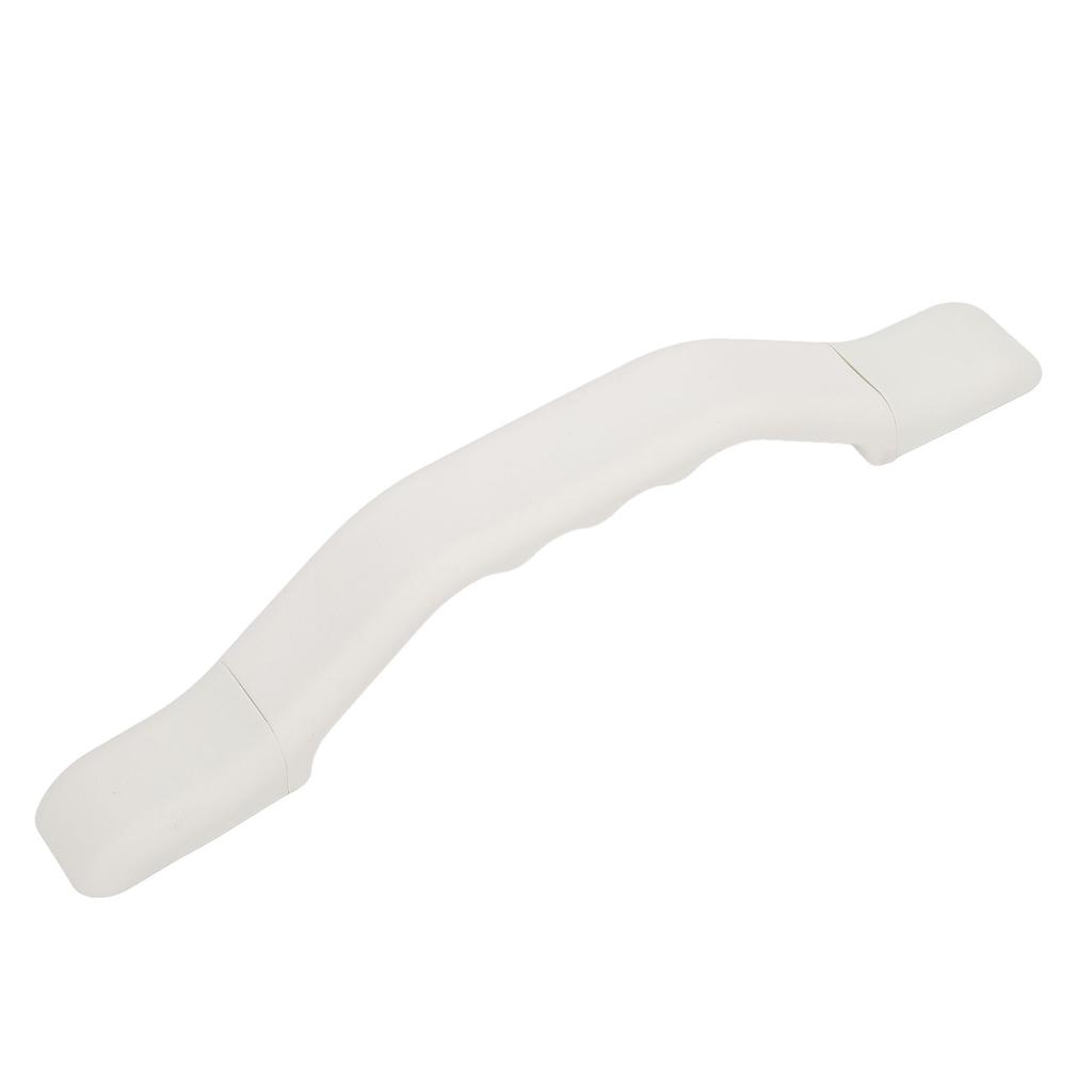 RV Grab Handle Entry Door Assist Handle Bars Multi Functional Impact Resistant for Trailer Boat Home Milky White