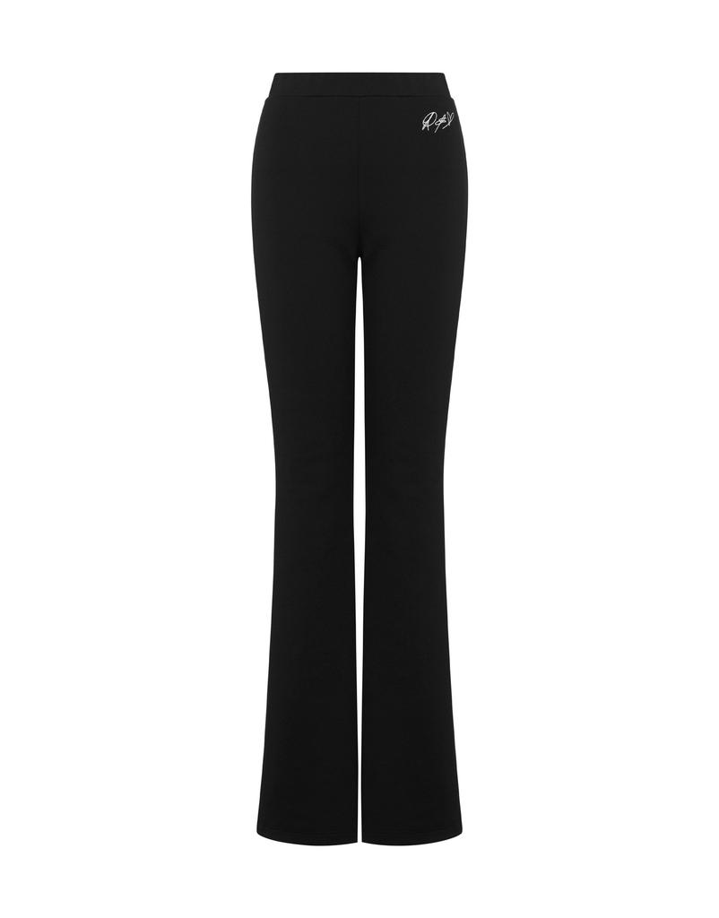 MOSCHINO Jeans Logo Slim Jersey Flare Pants