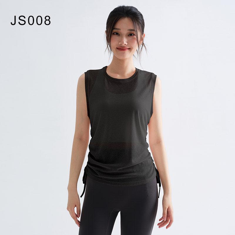 Women s Quick-Dry Sleeveless Drawstring Sports Vest - Loose Fit, Breathable Summer Fitness Top M