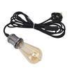 E27 Lamp Holder Hanging Light Cord with On Off Switch Pendant Lampholder
