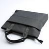 Briefcase Men's Business Minimalist A4 File Bag Canvas Multi-layer Women's Handheld Office Bag Large Capacity Computer Data Bag