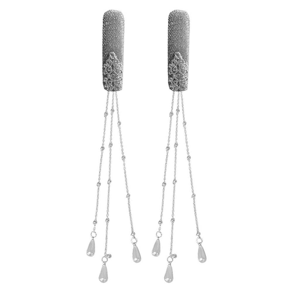 1Pcs/1Pair Retro Tassel Hair Clip Ethnic Style Waterfall Fringe Hairclip Wedding Party Jewelry