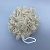 Premium Enlarged Durable Bath Ball - Soft, Solid Color, Non-Dispersing Foaming Net for Effective Back Rubbing and Bathing
