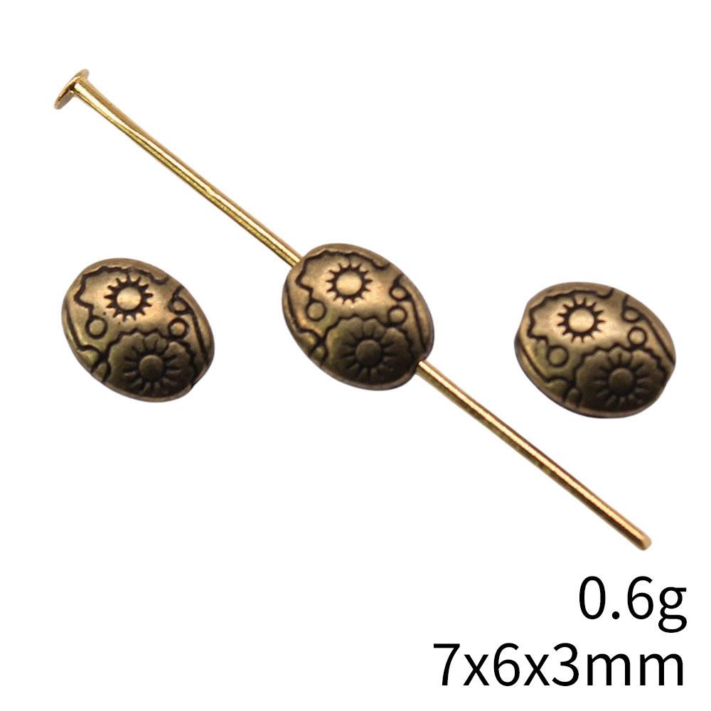 Bead Material Jewelry & Accessories Flower Small Hole Beads Spacer Accessories Parts Beads Jewelry Making Findings For Diy