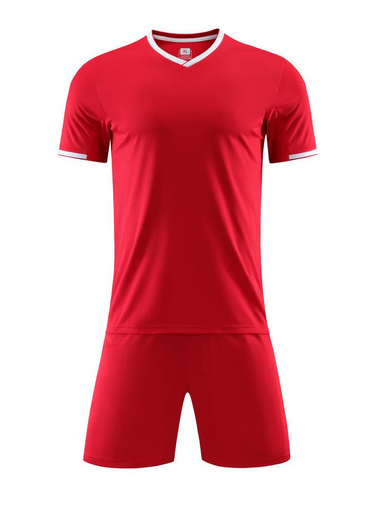 Fußballtrikot-Sets, Sportwettkampf-Trainings-Teamuniformen für Herren und Damen, Uniformen für Erwachsene und Kinder, dünne atmungsaktive Fußballtrikots