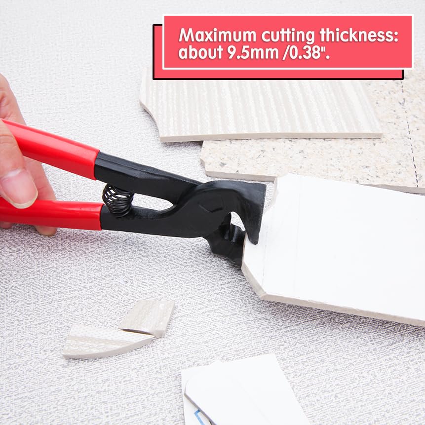 LEONTOOL Tile Tile Tile Nippers with Tile Side Tile Glass Glass Tile Mosaic Glass Cutting Stained Tile Tile Roller Type with Carbide Professional