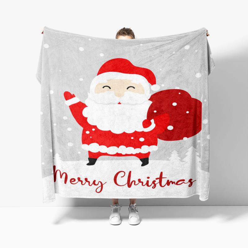 Wohndekoration Plüsch Überwurf Sofadecke Tagesdecke Bett flauschig weiche Decken Dekor Plaid Modern Halloween Frohe Weihnachten Winter