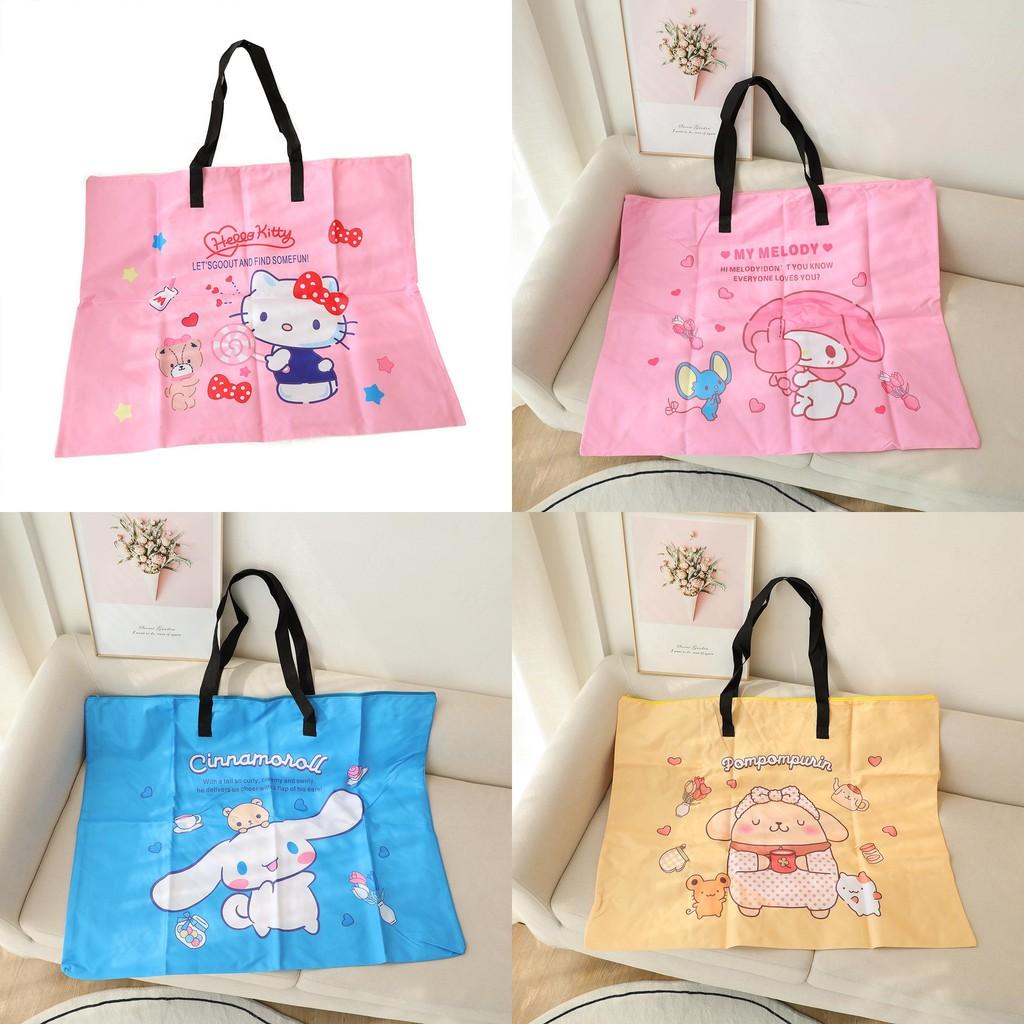 Kuromi Plush Toy Storage Pouch With Multiuse Design For Childrens Clothes And Bedding
