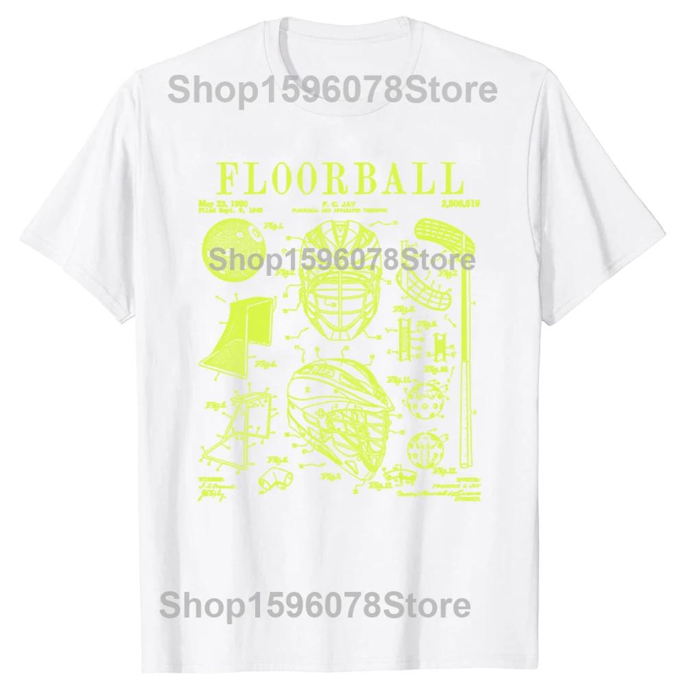 Funny Play Floorball Graphic Tshirts Men Womens Fashion Casual Tshirt 100 Cotton Loose Oversized T Shirt Summer