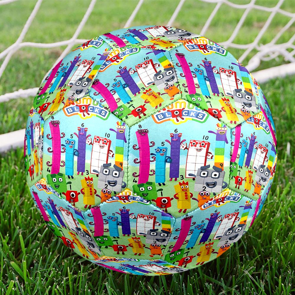 Numberblocks Tema Størrelse 5 Fodbold, Velegnet til Både Indendørs og Udendørs Kampe, en Gave Velegnet til Alle.