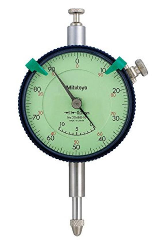 

Mitutoyo Standard Dial Gauge (Adjustable Pointer) 2048SB-10