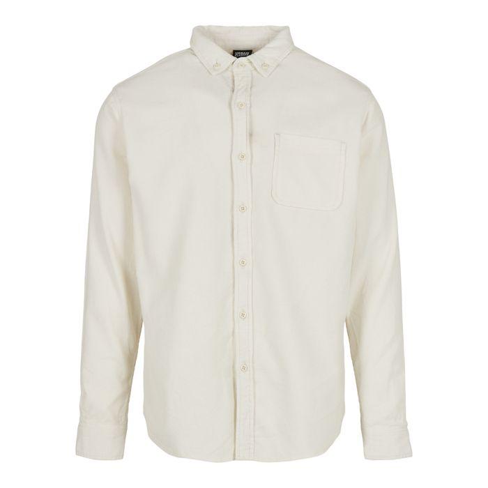 Chemise - Urban Classics - Corduroy - 100% Coton - Col Kent - Poche Poitrine