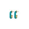Contemporary Jshaped Womens Earrings With Sleek Geometric Design And Colors