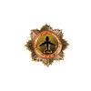 Pilot Badge Captain Chest Badge Aviation Wing Badge Metal Airlines Pin Pilot Badge Pin for Aviation Enthusiasts