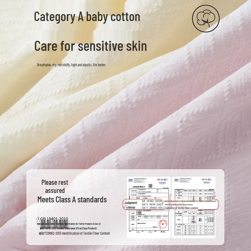 Urban Beauty 7A Antibacterial Baby Cotton Mid-Waist Briefs