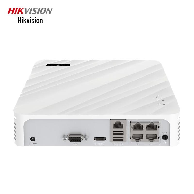 

Hikvision DS-7104N-F1/4P(B) 4-Channel NVR Security Recorder CN plug (adapter included)