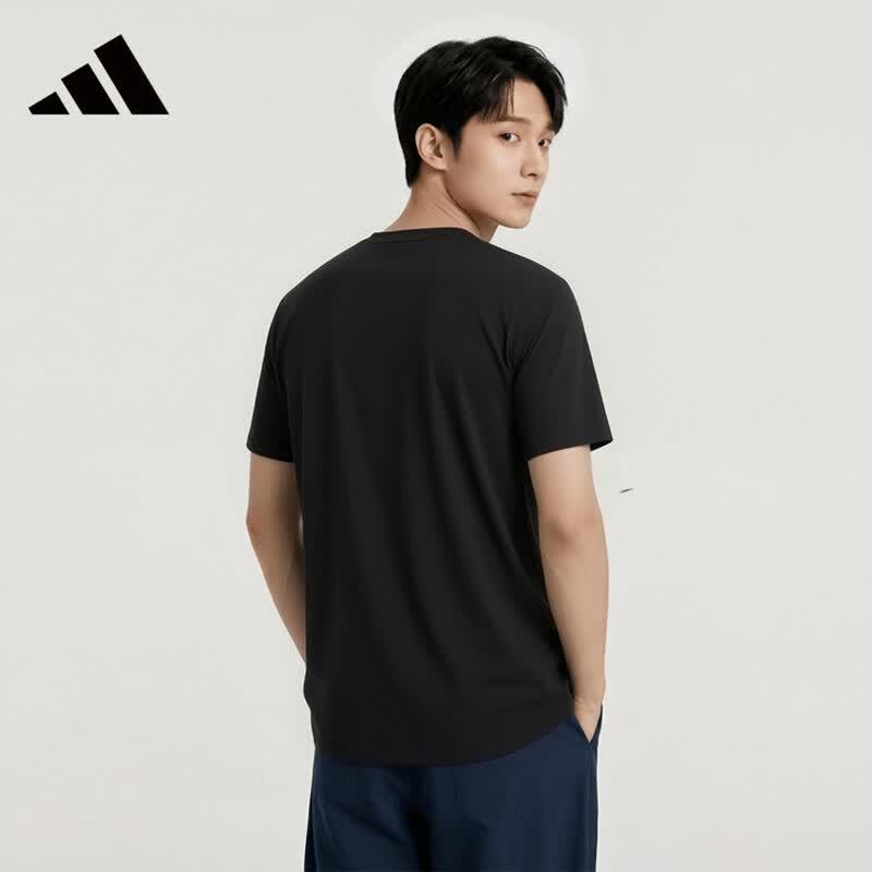 adidas T-shirt met korte mouwen voor heren