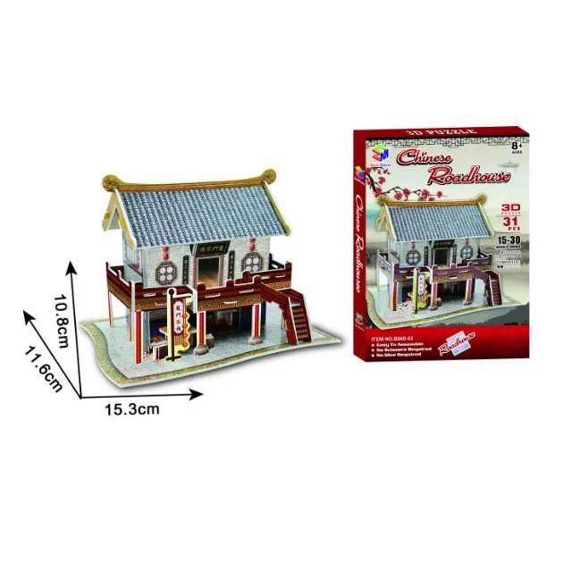 

3D World Famous Building Puzzle: Children s DIY Assembly Educational Toy