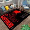 Carmen Opera Poster Flamenco Dancer Red Dress Black San Francisco Art novelty floor mat rug for office studio entryway decor