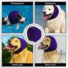 Dog Ear Muffs Noise Protection, Dog Ear Covers for Bath, Grooming, and Swimming, Comfortable Ear Protection for Dogs with Adjustable Fit, Purple,