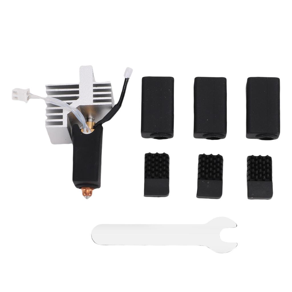 Hotend Kit Fit for Centauri Carbon 3D Printer 0.4mm Copper Hardened Steel Nozzle Upgrade Ceramic Hot End High Heating