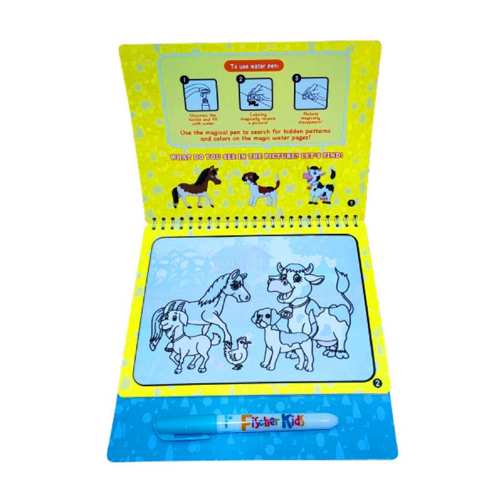 Animal Valley Water Painting Book Water Pen Water Painting