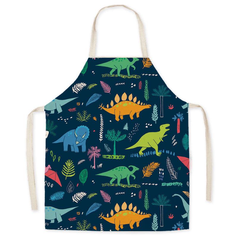 Logo Printed Kitchen & Catering Apron for Supermarkets and Milk Tea Shops