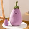 British Jt Lively Eggplant Cute Vegetable Plush Toy Children's Soothing Educational Toy Doll Gift