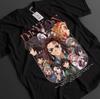 Demon Slayer Shirt Tanjiro T-Shirt Zenitsu KNY Nezuko Inosuke Akaza Muzan Tee
