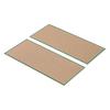 Premium Strip Uncut PCB Platine Single Side Circuit Perf Board Pack of 2