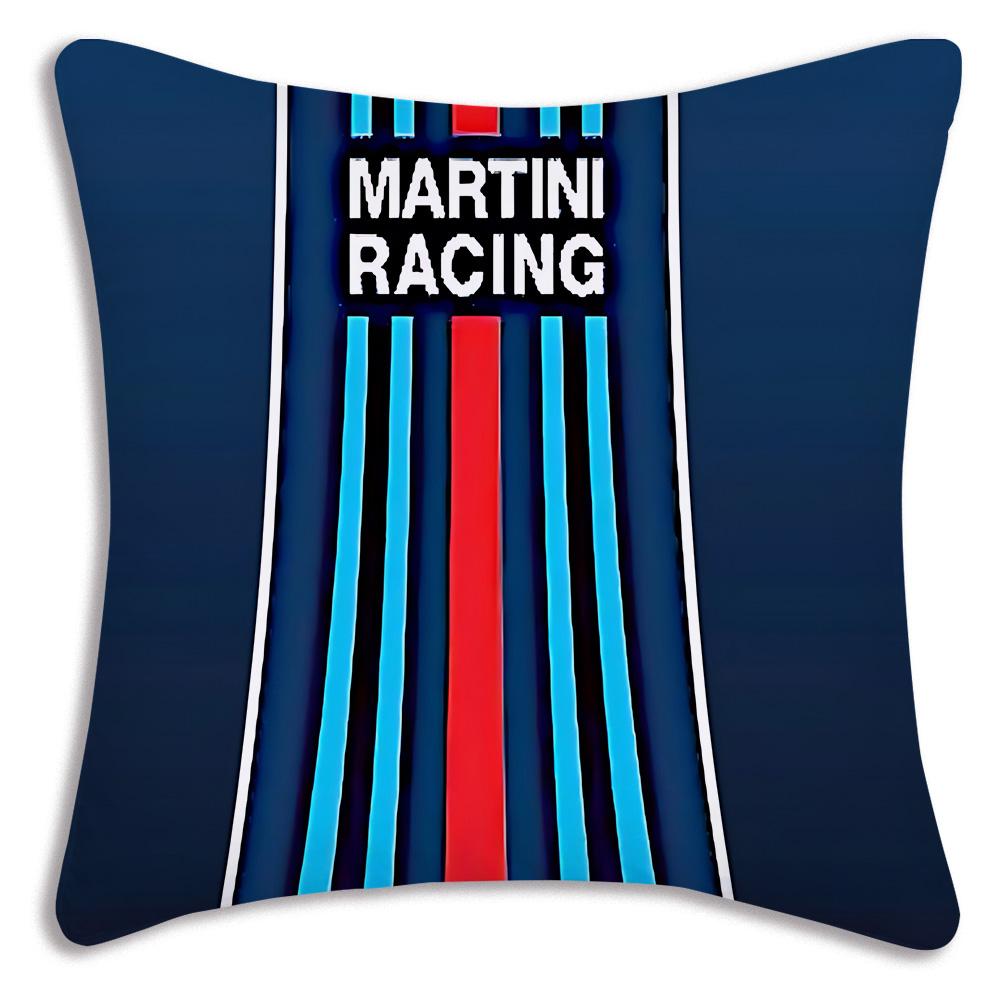 Racing For M-Martinis Pillow Covers Cartoon Sofa Decorative Home Double-sided Printing Short Plush Cute Cushion Cover