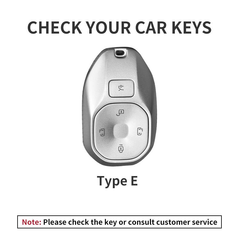 GAC Trumpchi E8/E8pro New Year Edition Key Case: Stylish Metal Shell with Buckle