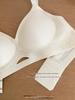 Jelly Soft Seamless Ice Silk Thin Bra for Women - Small Chest Support, Anti-Sagging, Wire-Free, Gathered Style