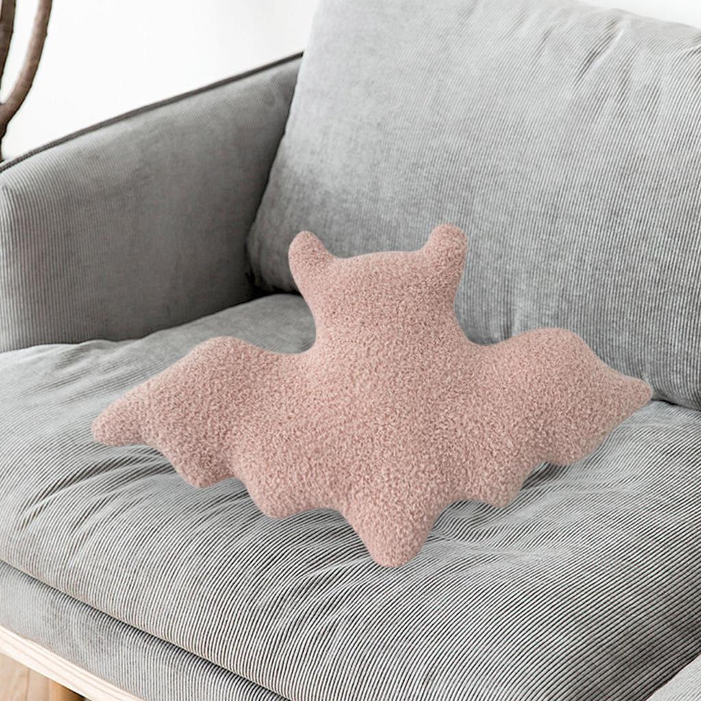 Plush Spooky Pillows Cute Shaped Throw Pillow for Couch Bedroom Decor pink