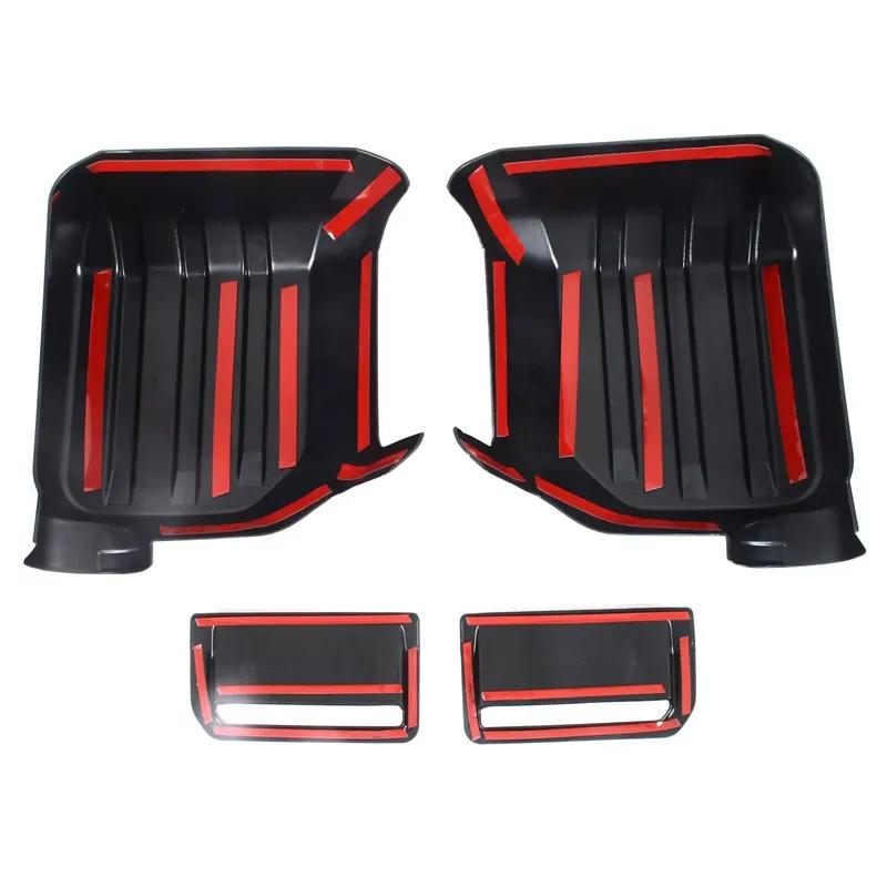For Toyota Land Cruiser Prado LC250 2024-2025 Car Sticker Rearview Side Mirror Cover Wing Cap Exterior Door Rear View Case Trim