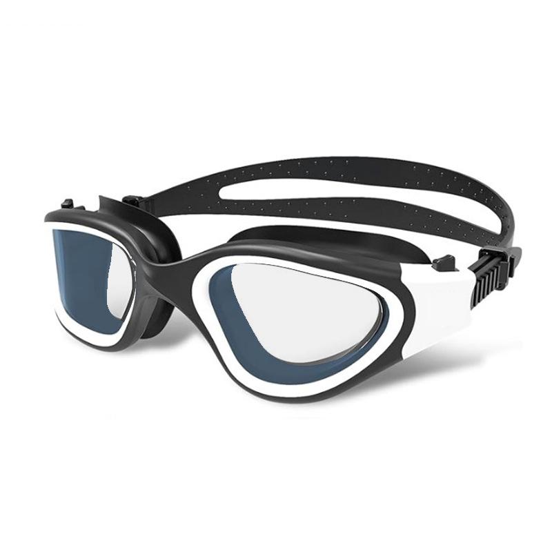 High-Definition Waterproof Anti-Fog Swimming Goggles - Unisex Casual & Professional Style