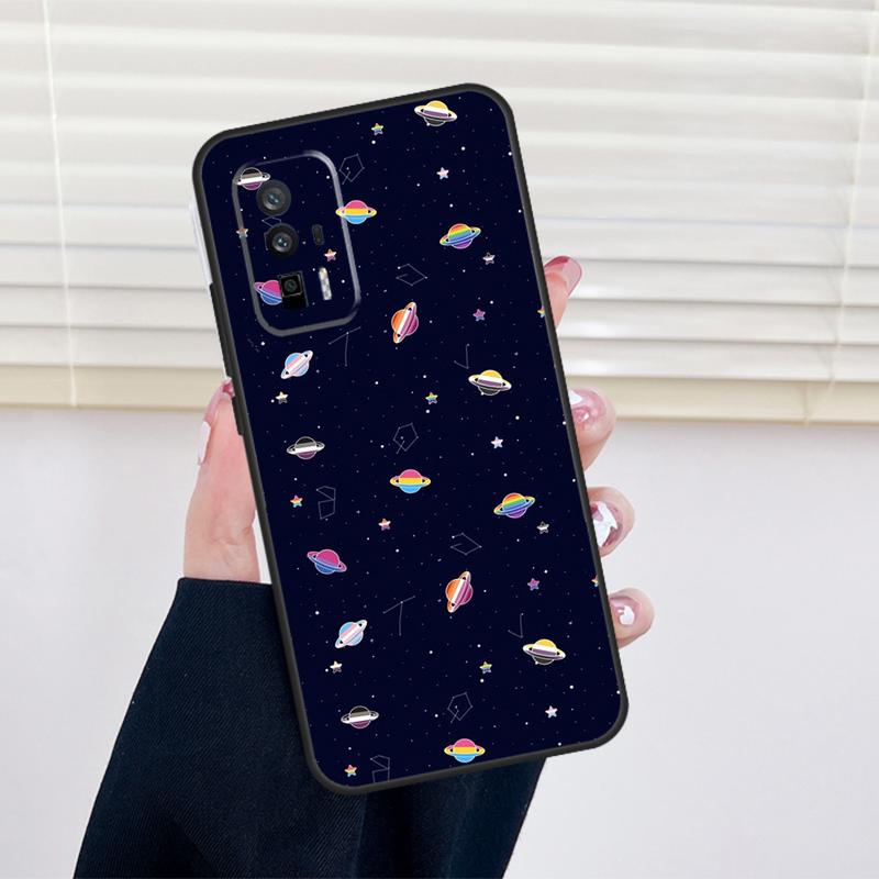 Planet Space Star Cover For Xiaomi 11T 12T 13T 14T Pro 13 14 15 Ultra POCO X7 X6 Pro X3 X5 F5 F6 M6 Pro Case