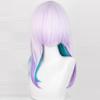 LAOBAO Cosplay Yatonoue Kata Disguise Light Blue and Purple Medium Costume Perfect for Cultural School and Events Wig, Wig, Heat-Resistant, Wig, Mesh,