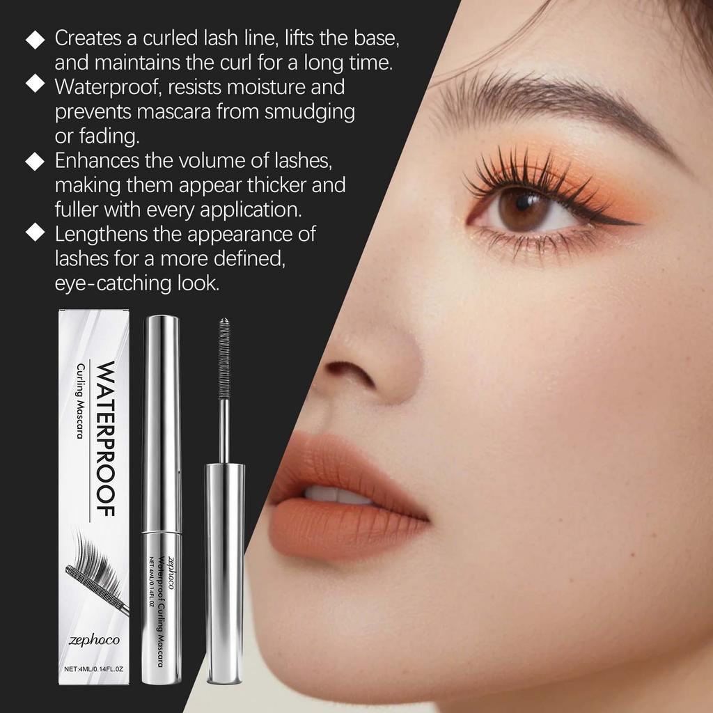 Wasserfeste Curling-Mascara: Leichtes, Natürliches Volumen und Wischfester Halt