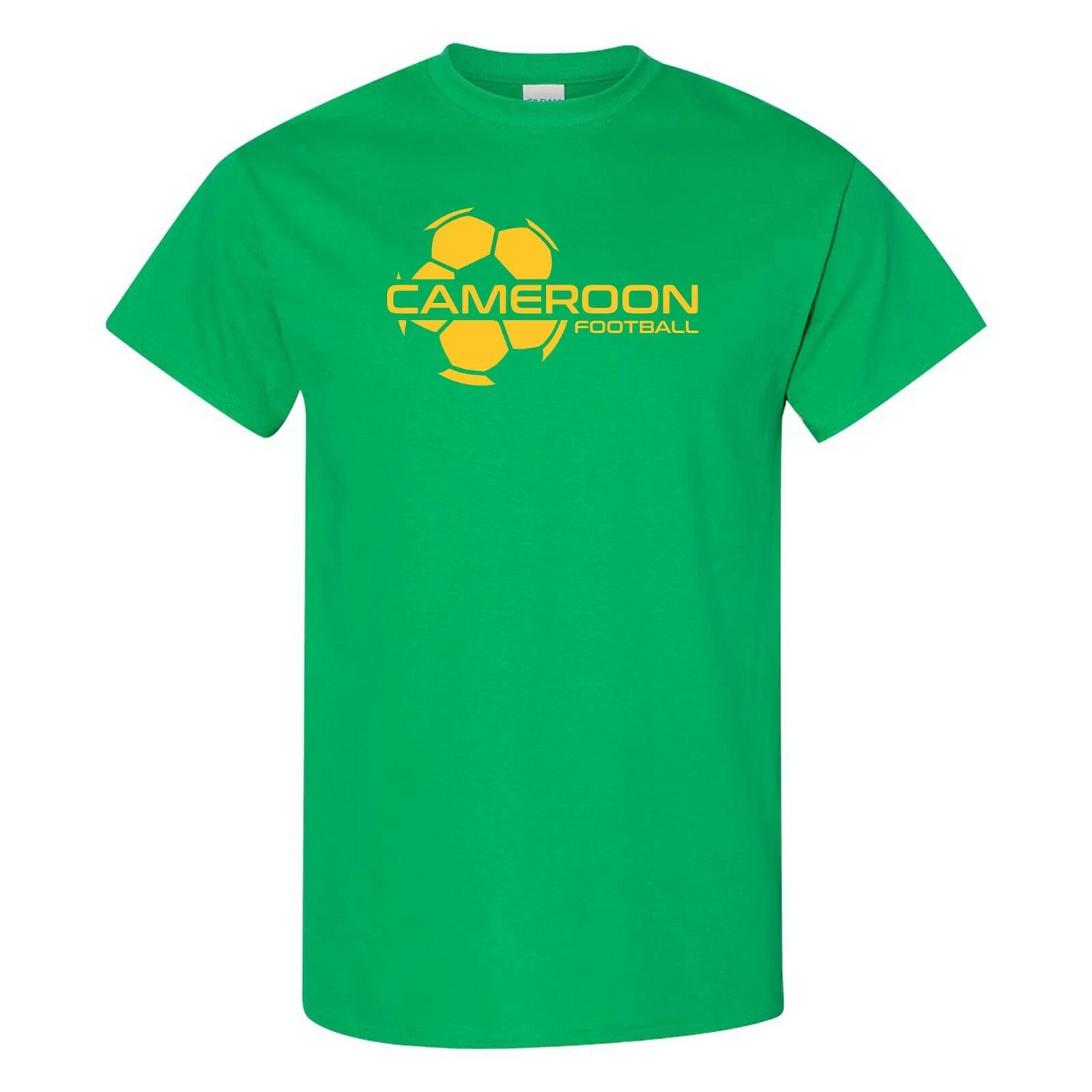 

Cameroon Football Strike - Soccer Sports Short Sleeve T-Shirt - Irish Green M