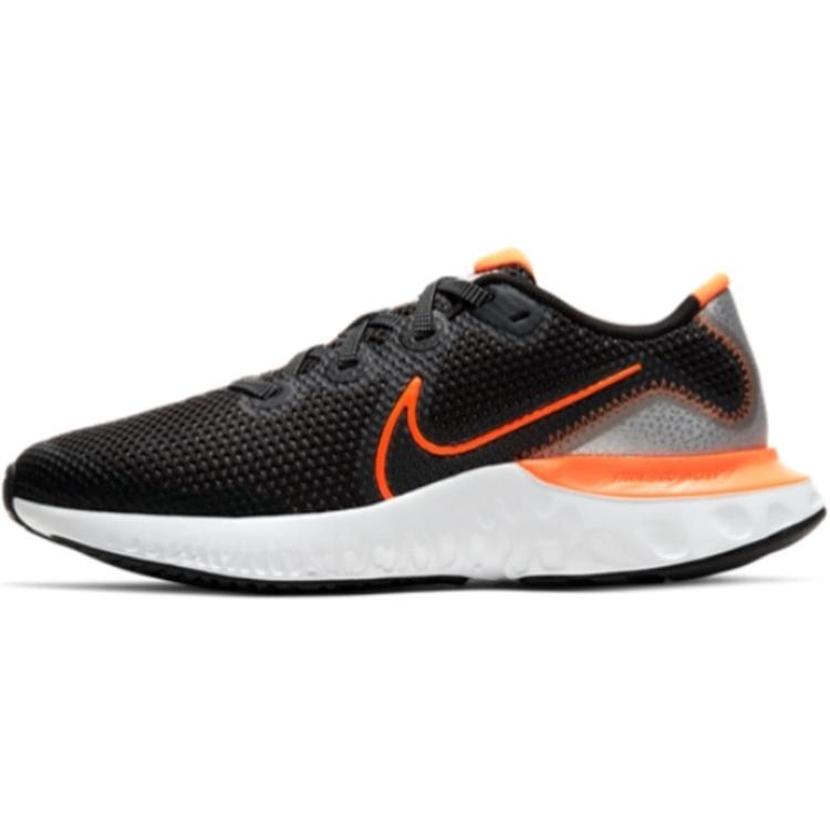Новые Nike Renew Run Черный Ярко-оранжевый GS CT1430-001