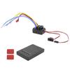 RC 80A Brushed Waterproof ESC Speed Controller with Program Card Set for 1 8 1 10 RC Cars