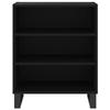 VidaXL Buffet noir 57x35x70 cm bois d’ingénierie 827141